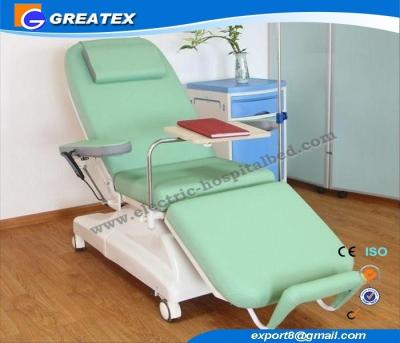 China Professional Electric Blood Donor Chair / Couch For Hemodialysis With 2 Functions for sale