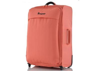 China Large colorful travelers luggage sets with PE board and PU foam handle on top and side for sale