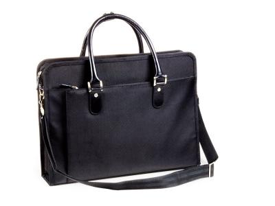 China 1680D Nylon Bag With Leather Handles Oversized Mens Briefcase Bag for sale