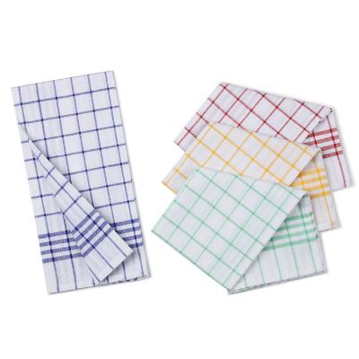 China Factory direct wholesale 100% cotton dish kitchen plain white tea towels QUICK DRY for sale