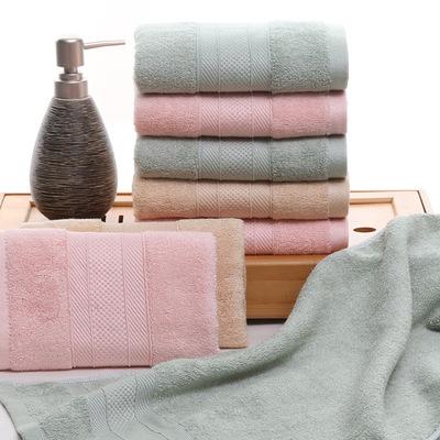 China Other Premium Multi Color Bamboo Cotton Hand Towel Face Towel Bath Towels For Bathroom for sale