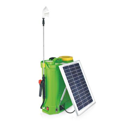 China 16L 20L Pesticide Spray Pump Backpack Solar Power Liquid Agricultural Sprayer for sale