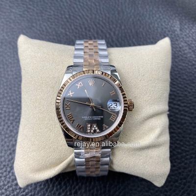 China Automatic Mechanical Watch 31mm Sapphire Glass Rose Gold Movement Wristwatches Asia Factory BP Day/Date For Women for sale