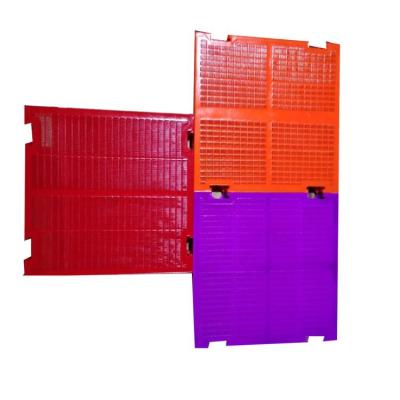 China ORE MINING APPLICATIONS TENSION POLYURETHANE SCREEN PANEL for sale