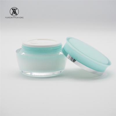 China Body Lotion 50Ml Skin Care Cream Empty Cosmetic Container Moisturizer Jar Acrylic Packaging for sale