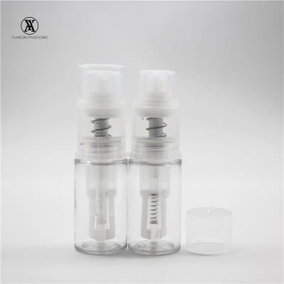 China Empty Plastic Fine Mist 14ml Powder Spray Bottles Glitter Spray Spray Bottle With Powder Pump For Pigment for sale