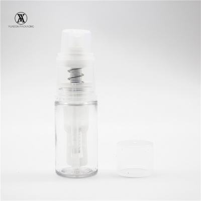 China Small empty plastic powder spray bottle handcraft plastic powder spray bottle food grade plastic bottle for powder for sale