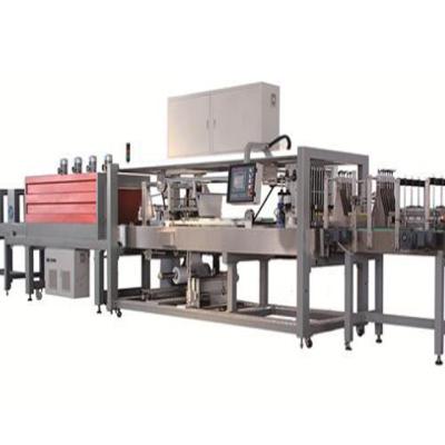 China Automatic High Speed ​​Beverage Shrink Wrapping Machine For Water Bottles for sale