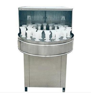 China CP-24 Beverage Small Bottle Semi-automatic Washing Machine For Cleaning Glass Bottles for sale