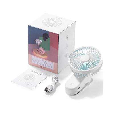 China Small Portable Magnetic USB Rechargeable Fan Magnetic Oscillating Desk Mini Clip Fan 360 Degree Electric Fans for sale