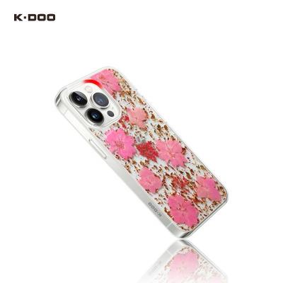 China Full Protective Flowers Resin TPU K DOO Cell Phone Case Shockproof Cover For iPhone 13 Max iPhone 12 Pro for sale