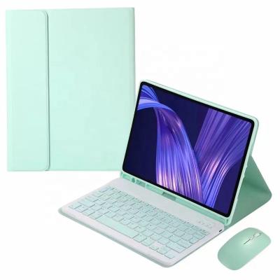 China Portable PU TPU Leather Case For iPad Laptop Flip Bag Cover Tablet Smart Keyboard Cases For Touch Pad for sale