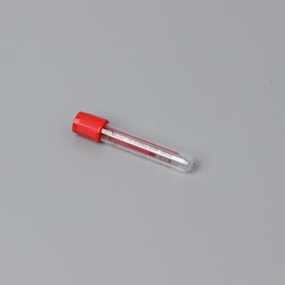 China Plastic Bd Vacutainer Clot Activator Tube 1ml-10ml Red Top Serum Clot Activator Tube for sale