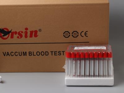 China PP Red Top Tube No Additive Blood Collection Tubes 0.5ml 1ml 1.6ml 2ml for sale