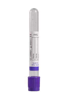 China 10 Ml EDTA Vacutainer Tubes PP PET/Glass BD K3 EDTA Tubes Purple for sale