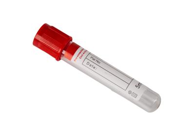 China Coagulant Clot Activator Red Top Cat 0.5ml 1.6ml Serum Clot Activator Tubes for sale