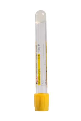 China 1ml PET Serum Clot Activator Tubes Yellow Top Bd Vacutainer Tubes for sale