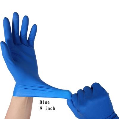 China Nitrile Tops Selling Blue And White Factory Disposable Nitrile Gloves Examination Gloves Price for sale