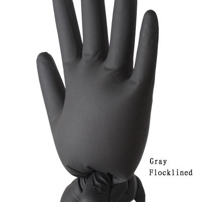 China Good Quality Construction of Nitrile Safety Nitrile Gloves Flocklined Examination Gloves For Sale for sale