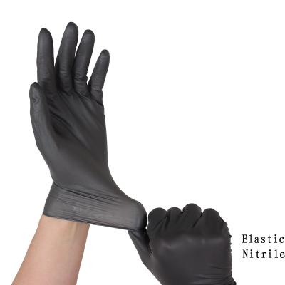 China Hot Sale Flocklined Nitrile Nitrile Examination Gloves Disposable Safety Construction Gloves for sale