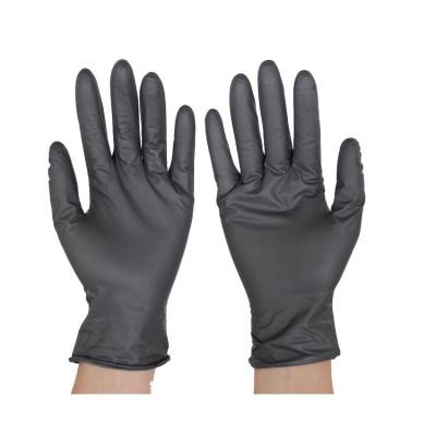 China High Quality Disposable Nitrile Nitrile Gloves Flocklined Nitrile Examination Gloves for sale