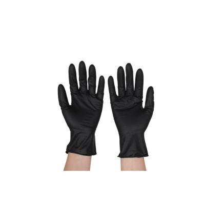 China Nitriles Most Popular Black Nitrile Gloves Manufacturer Disposable Nitrile Examination Gloves for sale