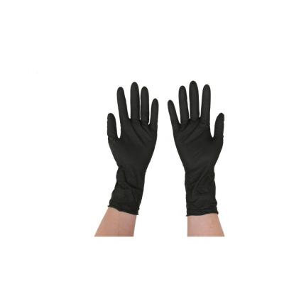 China Factory Sale Black Nitrile and Gray Nitrile Gloves Examination 12 Inch Disposable Nitrile Gloves for sale