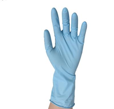 China General Blue Nitrile Glove Medical Supplies Flocklined Nitrile Disposable Gloves for sale