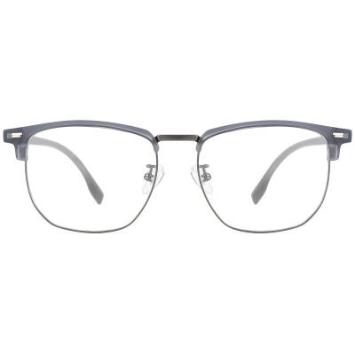 China Optical frames for myopia ZOWIN Model 3229 square optical frame metal eyeglasses for frame custom logo frame ready stock glasses TR90 for sale