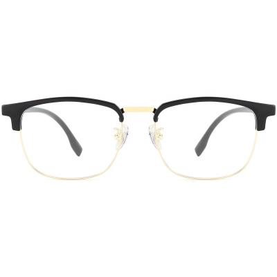 China Optical frames for myopia ZOWIN Model 3231 square optical frame metal eyeglasses for frame custom logo frame ready stock glasses TR90 for sale