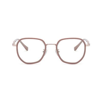 China Optical frames for myopia ZOWIN Model 3209 polygon optical frame blue light blocking eyeglasses for frame custom logo frame ready stock TR90 glasses for sale