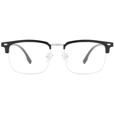 China Optical frames for myopia ZOWIN Model 3226 square optical frame metal eyeglasses for frame custom logo frame ready stock glasses TR90 for sale