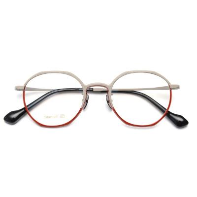 China Optical frames for myopia ZOWIN Model 1005 pure titanium optical frame metal eyeglasses for frame custom logo frame ready stock glasses luxury eyewear for sale