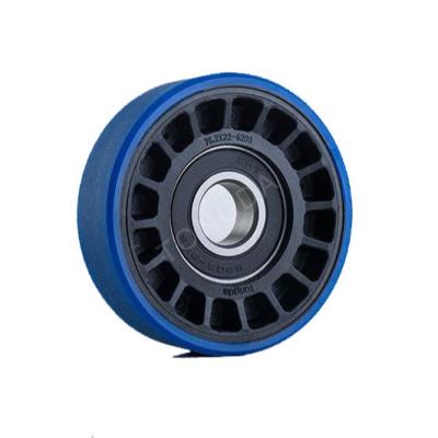 China Traditional Tongda Escalator Step Roller 76*22 With Several Bearings Spare Escalator Roller for sale