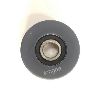 China Tongda Traditional Escalator Step Roller 75*23.5 Works Bearing Escalator Roller for sale