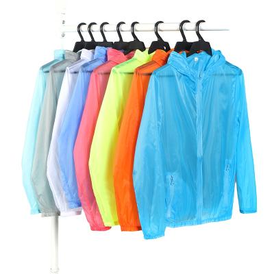 China Wholesale Plus Size Summer Hiking Climbing Camping Hiking Quick Dry Anorak Anti-UV Wind Protecting Jacket for sale