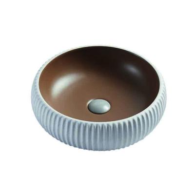 China Factory Price Modern Countertop Bathroom Sink Art Bathroom Sink Brand New Wash Basin for sale