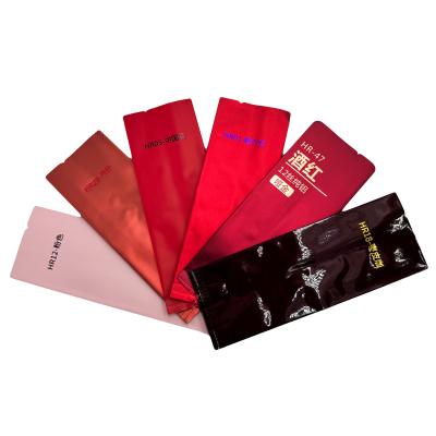 China Air Tight Light Proof Matte Side Gusset Bag Aluminium Foil Laminated  Loose Leaf Tea Bags for sale