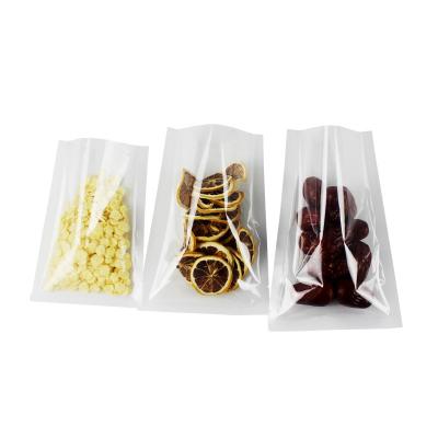 China Convenient and Durable Transparent 3 Side Sealed Pouches for Packaging Food for sale