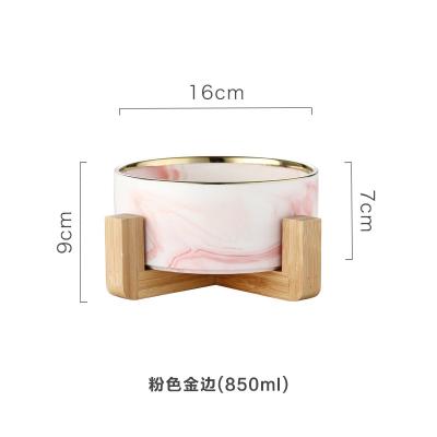 China Multicolor Easy Ceramic Sublimation Round Sublimation Cat Bowl Pet Bowl Ceramic Pet Bowl Viable Adjustable Bowl for sale