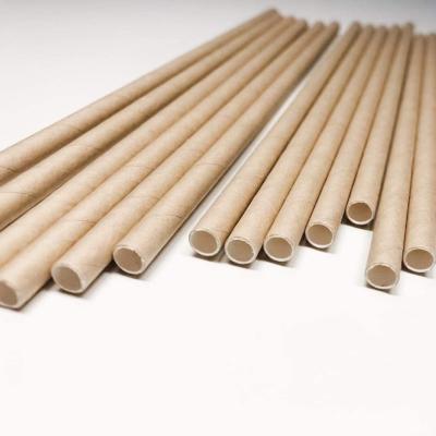 China Contemporary Paper Straws Eco-Friendly Biogradable Paper Straws Wrap Paper Straw for sale