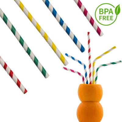 China Contemporary Wholesale Multi Wired Eco Colored Paper Straw Customized Bendable Biodegradable Paper Drinking Straw for sale