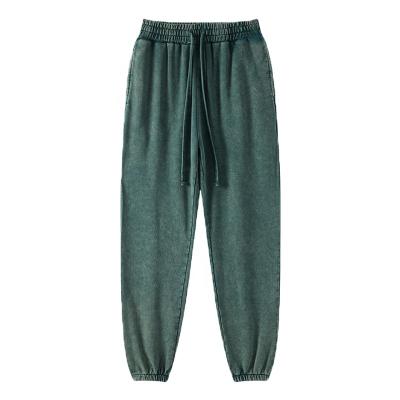 China Anti-wrinkle ready to ship acid washed heavy cotton hoodie sweatpants suits for sale