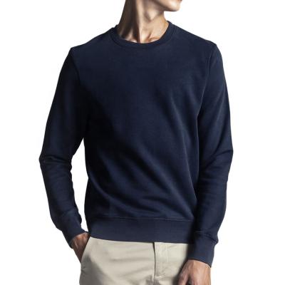 China Anti-wrinkle READY TO SHIP REFEED COTTON PULLOVER CREWNECK UNBRUSHED SWEATSHIRT for sale