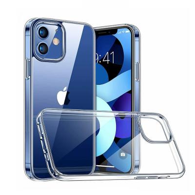 China Protector Cover For Iphone 12 XR XS TPU Clear Clear Silicone Shockproof Bumper Case For Apple Iphone 11 12 Mini Pro Max for sale