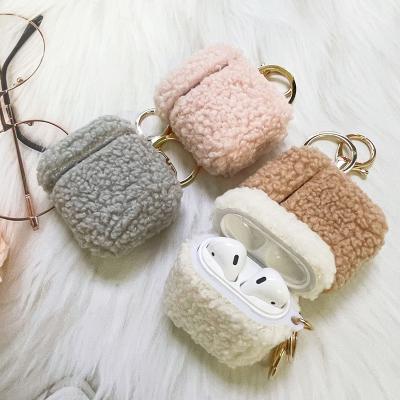 China For Airpods 3 Hot Sale Plush Autumn And Winter Cover Woolen Case For Airpods 1 Cover 2 Soft Cute Woven Case For Airpods Pro for sale