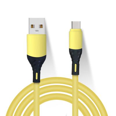 China MP3/MP4 Player Soft Silicone 1.5m Fast Charging 5A 2m Type 3A C And Android USB Cable For Huawei And Samsung Mobile Phone for sale