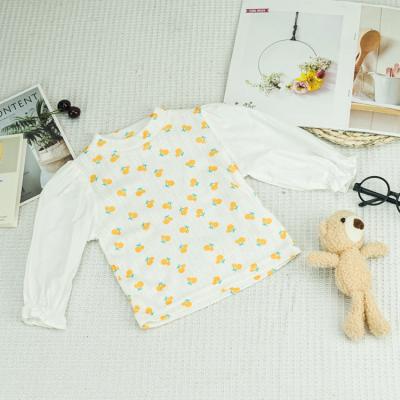 China Anti-Shrink Clothes For Kids Baby Clothes Spring Breathable Summer Fruit Printed Babies' Sweaters for sale