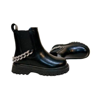 China Other factory manufacture various cute leather school black girls shoes making leather for sale