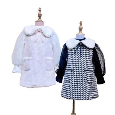 China wholesale Anti-wrinkle kids suit long sleeve winter warm thicken dress for kids girl with thicken kids T-shirt 2 packs for sale